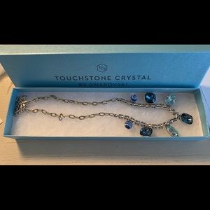 Touchstone Crystal Basketweave necklace